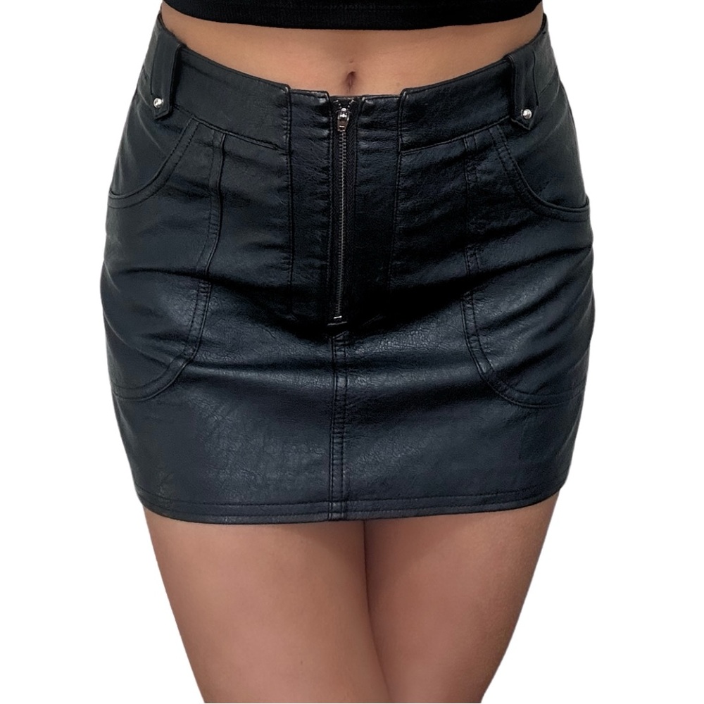 Urban Outfitters Black Mini Skirt Night Out